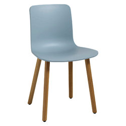 Vitra HAL Chair Ice Grey / Light Oak